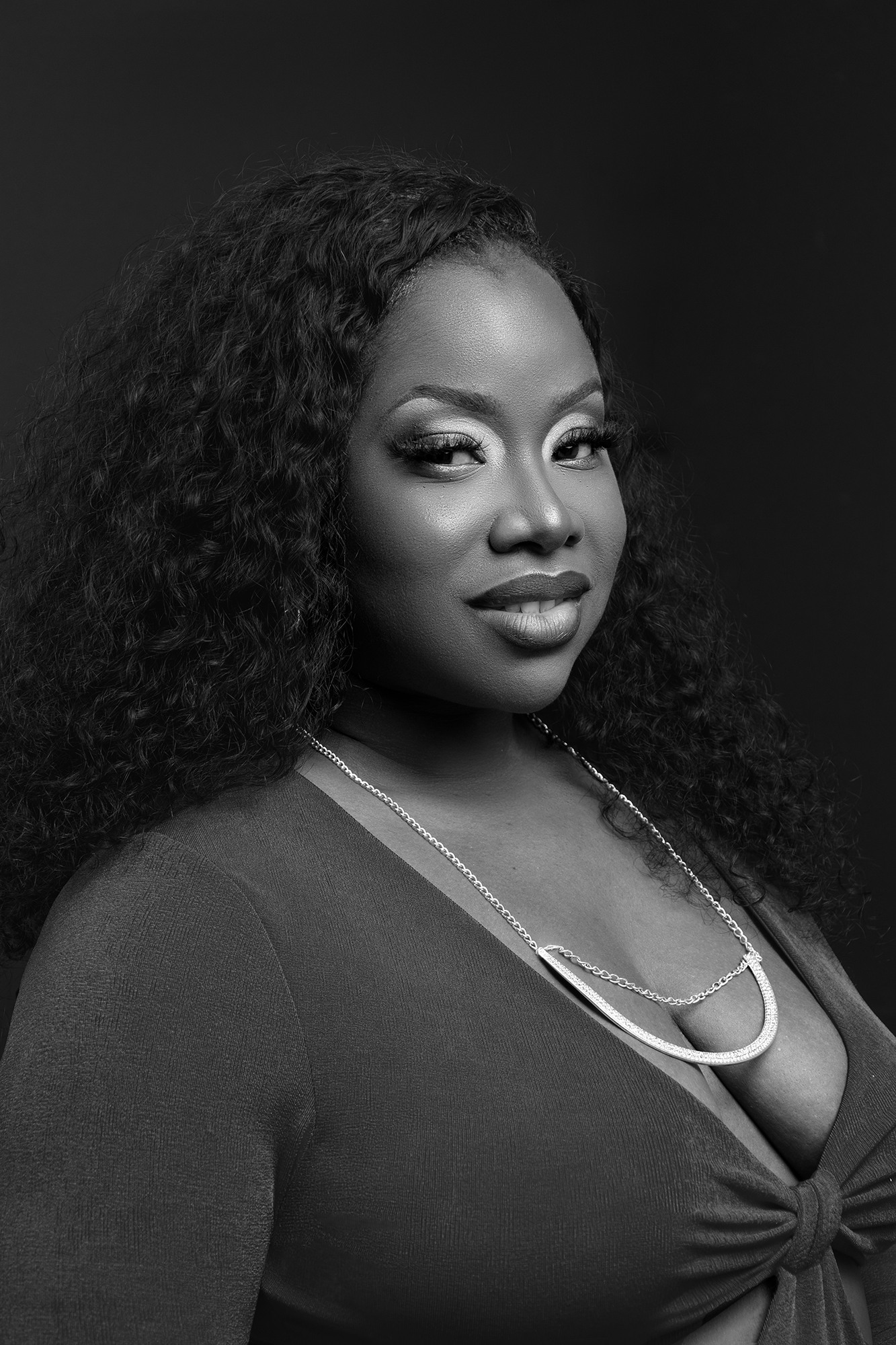 Portrait of Barbadian soca artiste SugahRhe